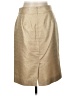 J.Crew Metallic Tan Silk Skirt Size 8 - photo 2