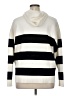 Crown & Ivy Stripes White Pullover Sweater Size XL - photo 2