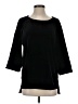 Chico's Black 3/4 Sleeve Top Size Sm (0) - photo 1