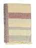 Modena 100% Acrylic Tan Burgundy Scarf One size - photo 2