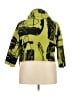 Luukaa 100% Cotton Green 3/4 Sleeve Button-Down Shirt Size 5X (estimated) - photo 2