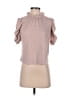 Walter Baker Pink Short Sleeve Top Size S - photo 1