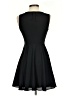 Express 100% Polyester Solid Black Cocktail Dress Size 0 - photo 2
