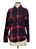 BDG 100% Cotton Plaid Red Long Sleeve Button-Down Shirt Size S - photo 1