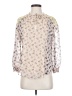 Joie 100% Silk Ivory Long Sleeve Silk Top Size XS - photo 1