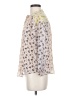 Joie 100% Silk Ivory Long Sleeve Silk Top Size XS - photo 5