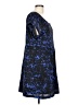 Gap Outlet 100% Polyester Paisley Blue Casual Dress Size L - photo 4