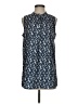 Simply Noelle 100% Polyester Blue Sleeveless Blouse Size Sm - Med - photo 1