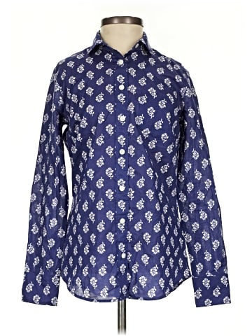 J.Crew Factory Store Long Sleeve Button-Down Shirt (view 1)