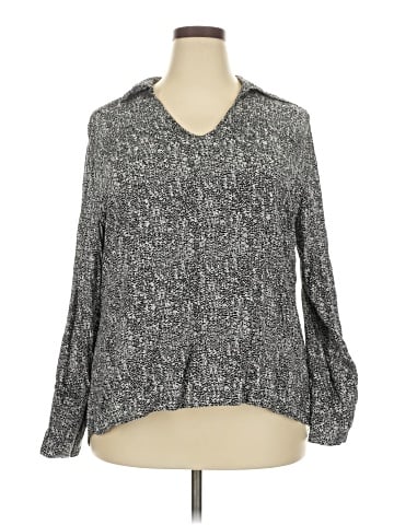 Foxcroft Long Sleeve Blouse (view 1)