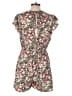 Shein 100% Polyester Floral Pink Green Casual Dress Size L - photo 2