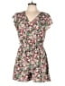 Shein 100% Polyester Floral Pink Green Casual Dress Size L - photo 1