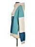 Eighty Eight Color Block Blue Pullover Hoodie Size S - photo 5
