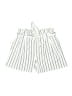 Zara TRF Stripes White Shorts Size S - photo 1