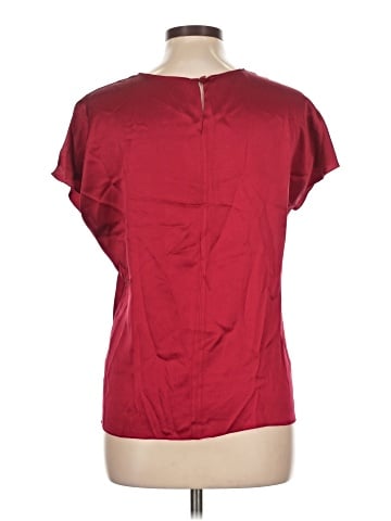 Lafayette 148 New York Short Sleeve Blouse (view 2)