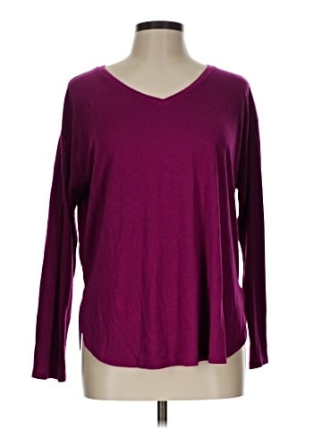 Faded Glory Long Sleeve Top (view 1)