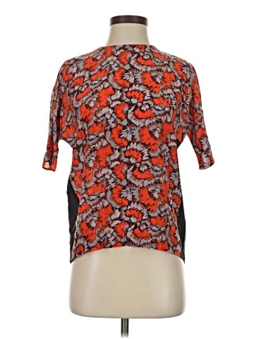 Eliot 3/4 Sleeve Silk Top (view 1)