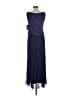 Alex Evenings Blue Cocktail Dress Size 8 (petite) - photo 2