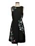 Laundry by Shelli Segal Graphic Black Cocktail Dress Size 4 - photo 1