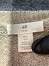 H&M L.O.G.G. Tan Pullover Sweater Size S - photo 7