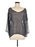 Language Gray 3/4 Sleeve Blouse Size M - photo 1