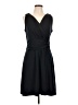MICHAEL Michael Kors Solid Black Cocktail Dress Size L - photo 1