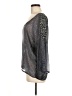 Language Gray 3/4 Sleeve Blouse Size M - photo 5