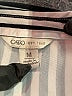 Cato Stripes Black Sleeveless Button-Down Shirt Size M - photo 7
