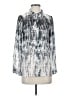 Harlow Zee 100% Polyester Tie-dye Gray Long Sleeve Blouse Size S - photo 1