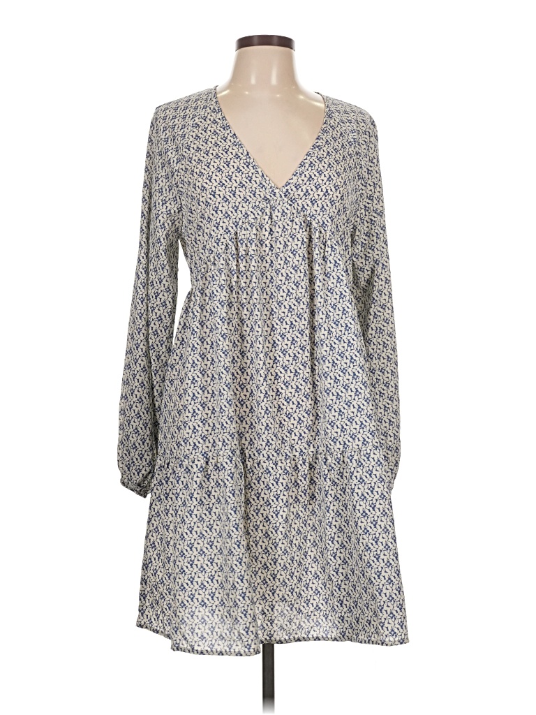 Pre-owned Unbranded Casual Dress In Gray