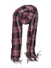 Free People 100% Polyester Plaid Burgundy Pink Scarf One size - photo 1