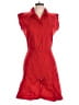 Jennifer Eden 100% Cotton Solid Red Romper Size M - photo 1