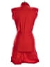 Jennifer Eden 100% Cotton Solid Red Romper Size M - photo 2