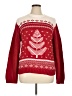 Liz Claiborne 100% Cotton Red Pullover Sweater Size XL - photo 1