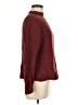 Eileen Fisher Burgundy Wool Pullover Sweater Size M - photo 4