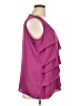 Rafaella 100% Polyester Purple Sleeveless Blouse Size 1X - photo 4