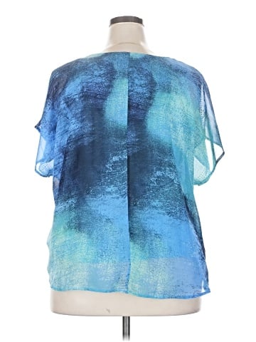 One World Short Sleeve Blouse (view 2)