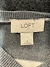 Ann Taylor LOFT Outlet Stripes Gray Pullover Sweater Size S - photo 7