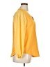 Unbranded 100% Polyester Yellow 3/4 Sleeve Blouse Size XL - photo 4