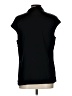 St. John Black Sleeveless Button-Down Shirt Size 13 - photo 2