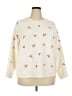 Cynthia Rowley TJX Hearts Ivory Pullover Sweater Size 2X - photo 1
