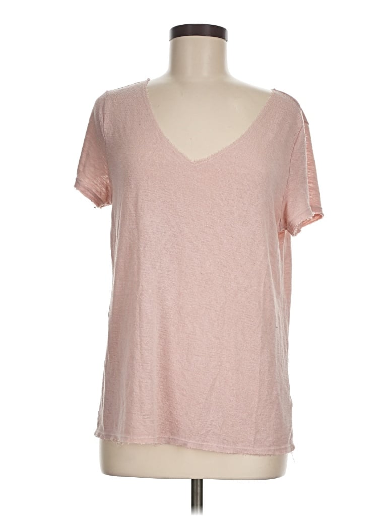 Pre-owned Aéropostale Short Sleeve T-shirt In Pink
