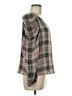 Drew Plaid Gray 3/4 Sleeve Blouse Size M - photo 4