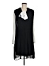 DKNY 100% Polyester Black Casual Dress Size 8 - photo 1