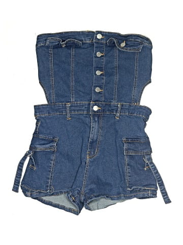 Daisy Overall Shorts (view 1)