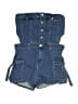 Daisy Blue Overall Shorts Size XL - photo 1