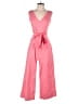 J.Crew Solid Pink Jumpsuit Size 00 - photo 1