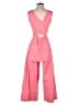 J.Crew Solid Pink Jumpsuit Size 00 - photo 2