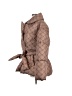 ASOS 100% Polyester Argyle Brown Coat Size 4 - photo 5