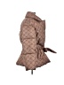 ASOS 100% Polyester Argyle Brown Coat Size 4 - photo 4